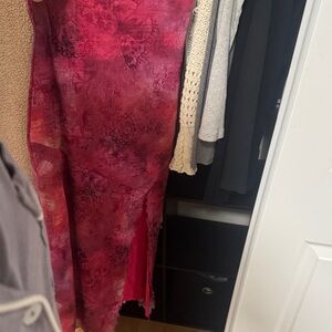 Urban Outfitters Pink Midi Dress